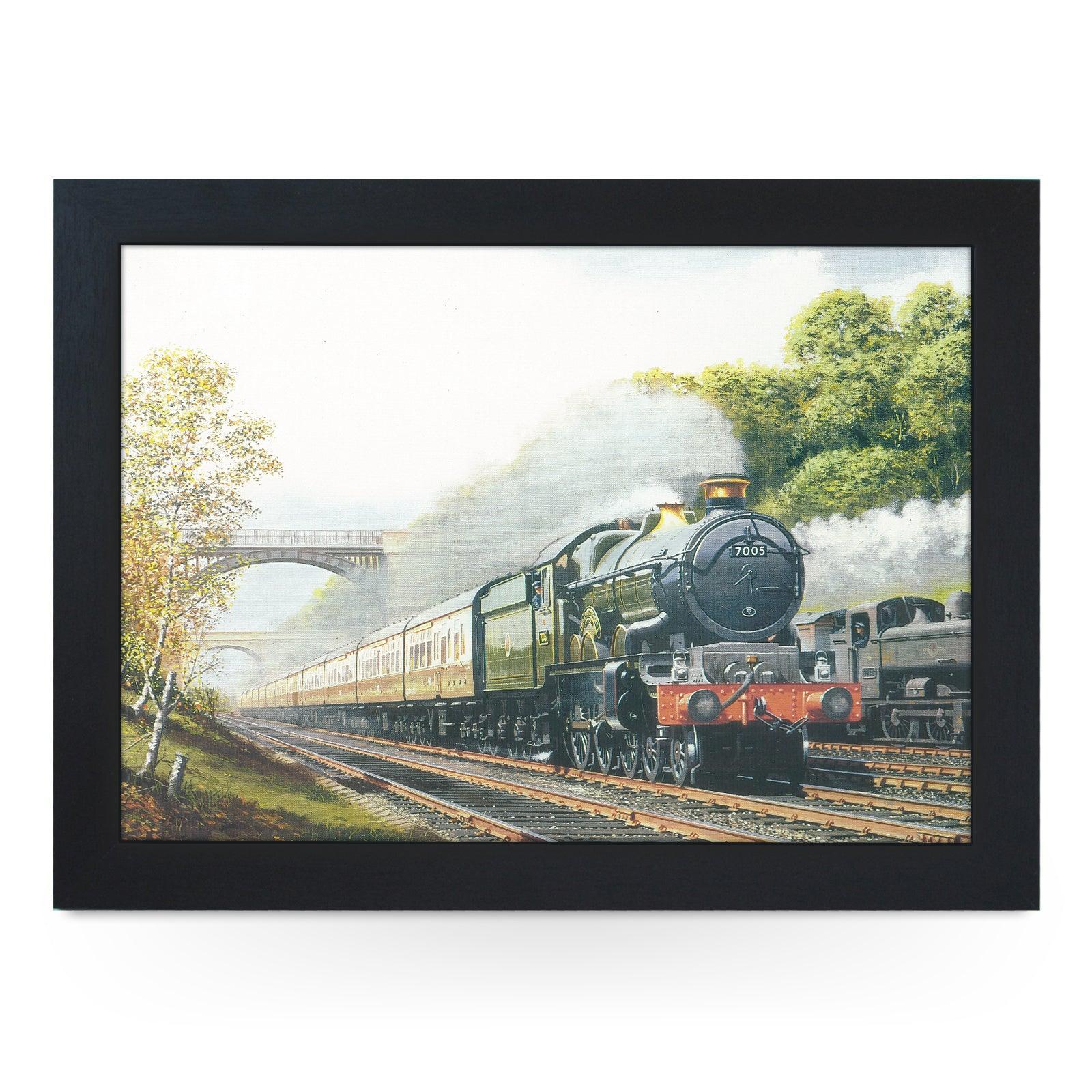 Sonning Cutting 7005 Sir Edward Elgar Steam Train Lap Tray - L0904 Personalised Lap Trays