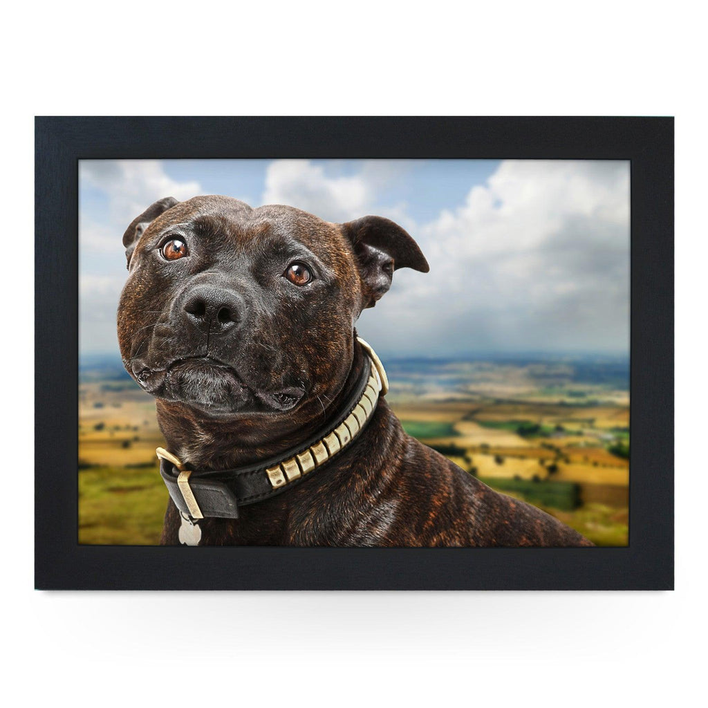 Staffordshire Bull Terrier Lap Tray - L0112 Personalised Lap Trays