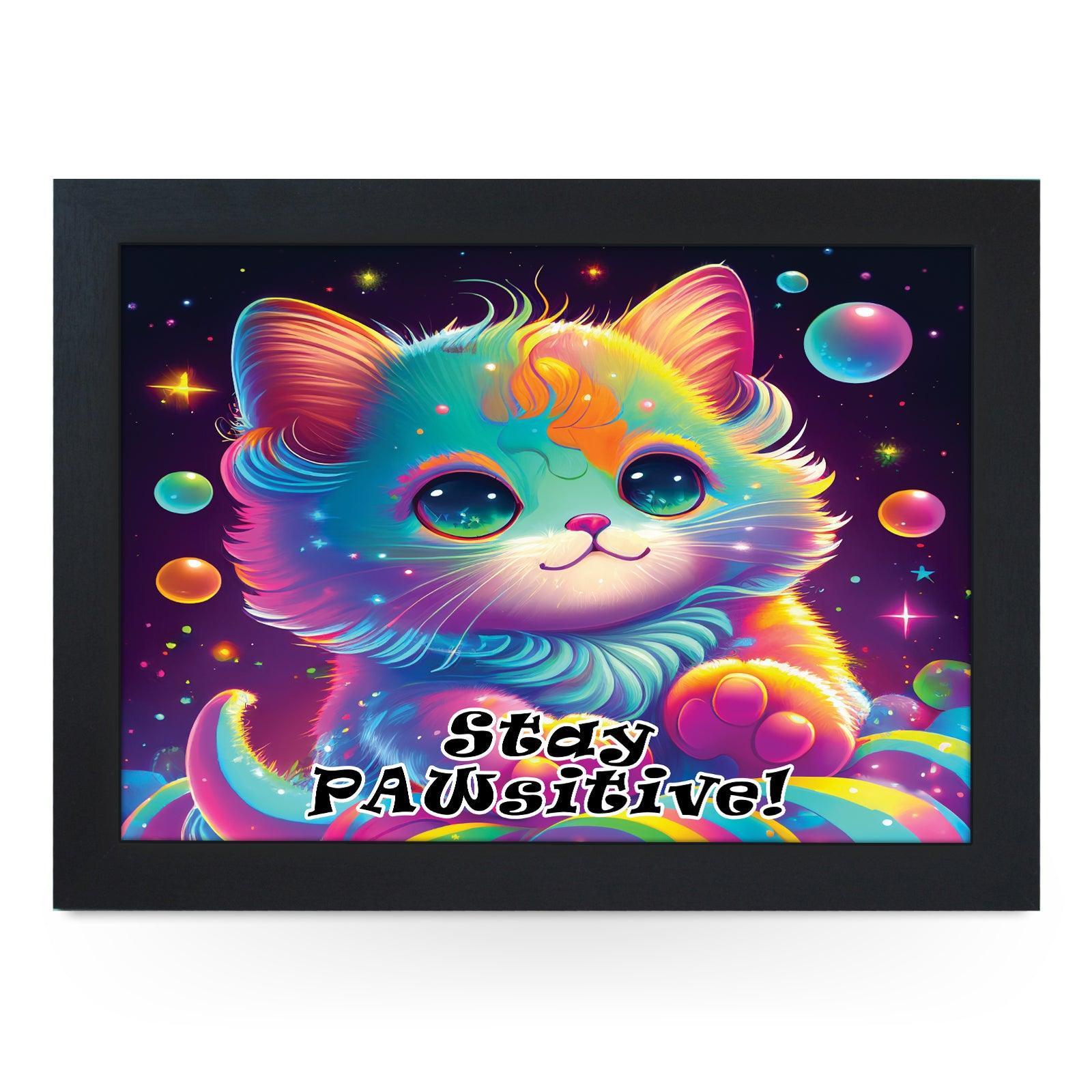 Stay PAWsitive Lap Tray - L1075 - Cushioned Lap Trays by Yoosh