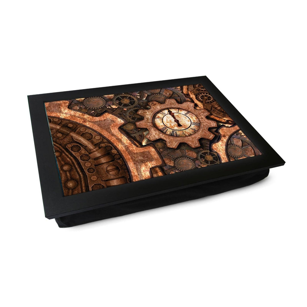 Steam Punk Clock Face L803 Personalised Lap Trays