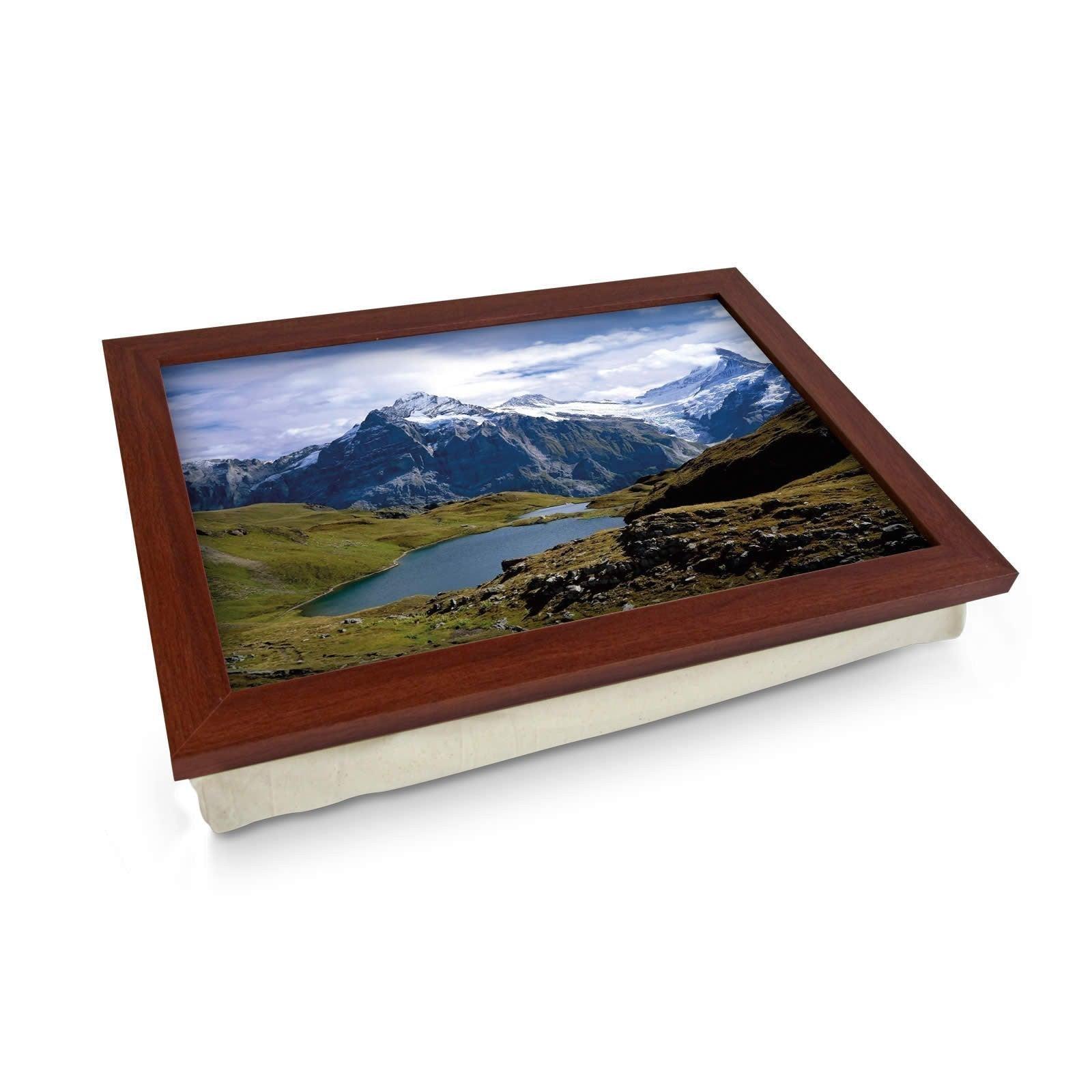 Switzerland Mountain Lake Lap Tray - L0390 Personalised Lap Trays