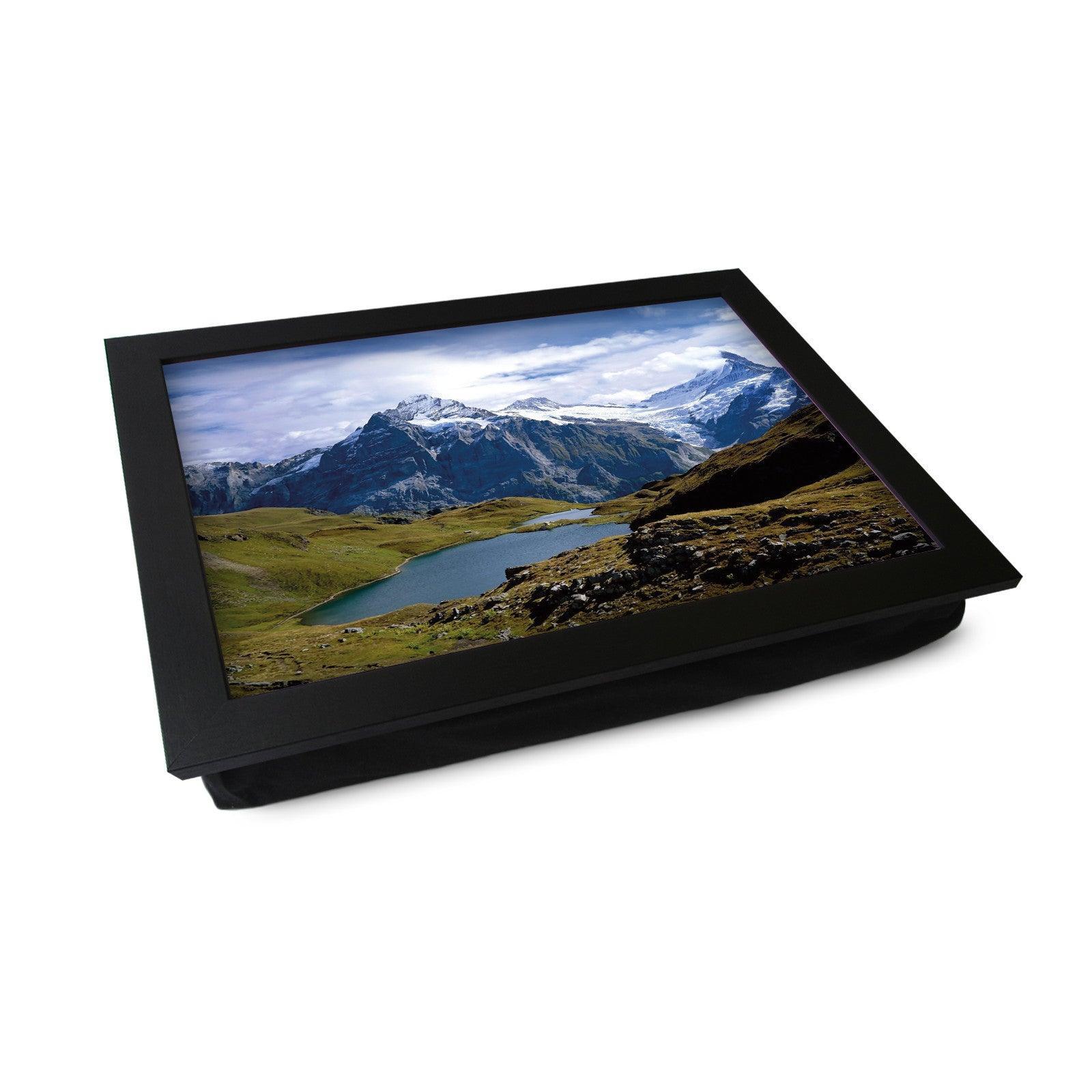 Switzerland Mountain Lake Lap Tray - L0390 Personalised Lap Trays