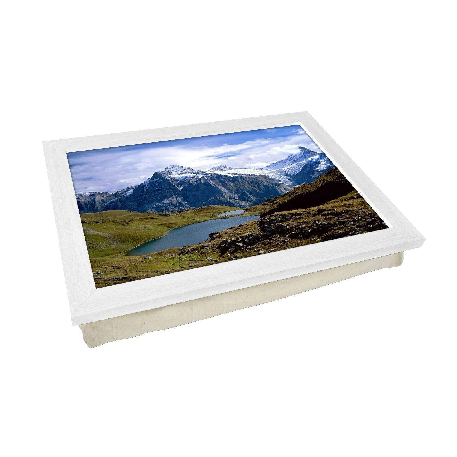 Switzerland Mountain Lake Lap Tray - L0390 Personalised Lap Trays