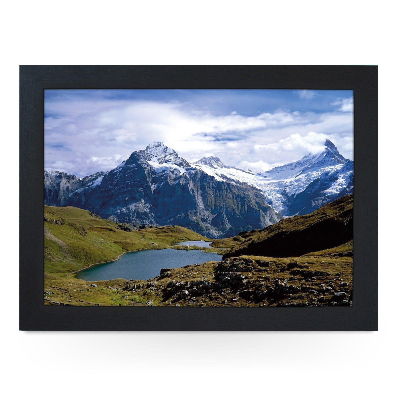 Switzerland Mountain Lake Lap Tray - L0390 Personalised Lap Trays