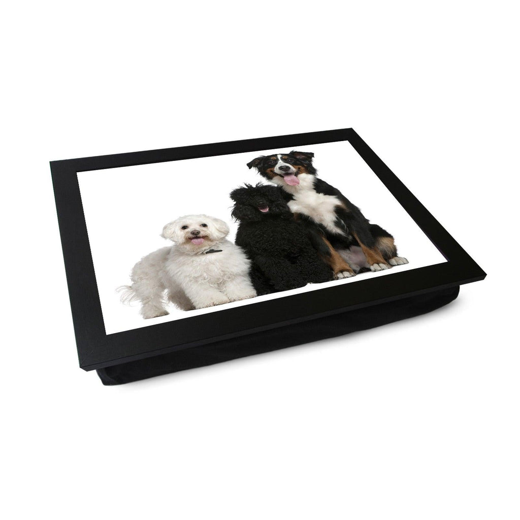 Three Dog Breeds Lap Tray - L0080 Personalised Lap Trays