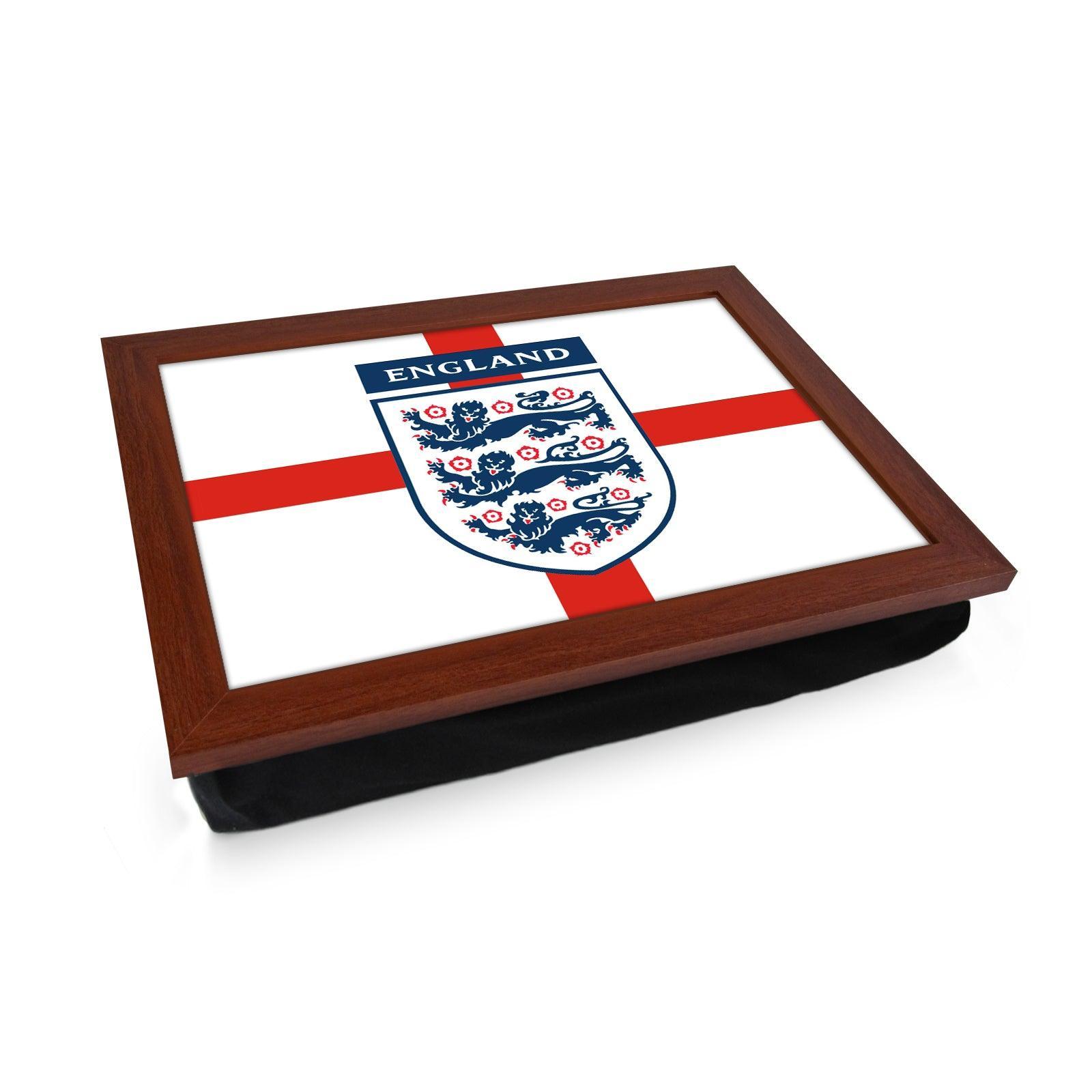 Three Lions England Flag Lap Tray - L0230 - Yoosh