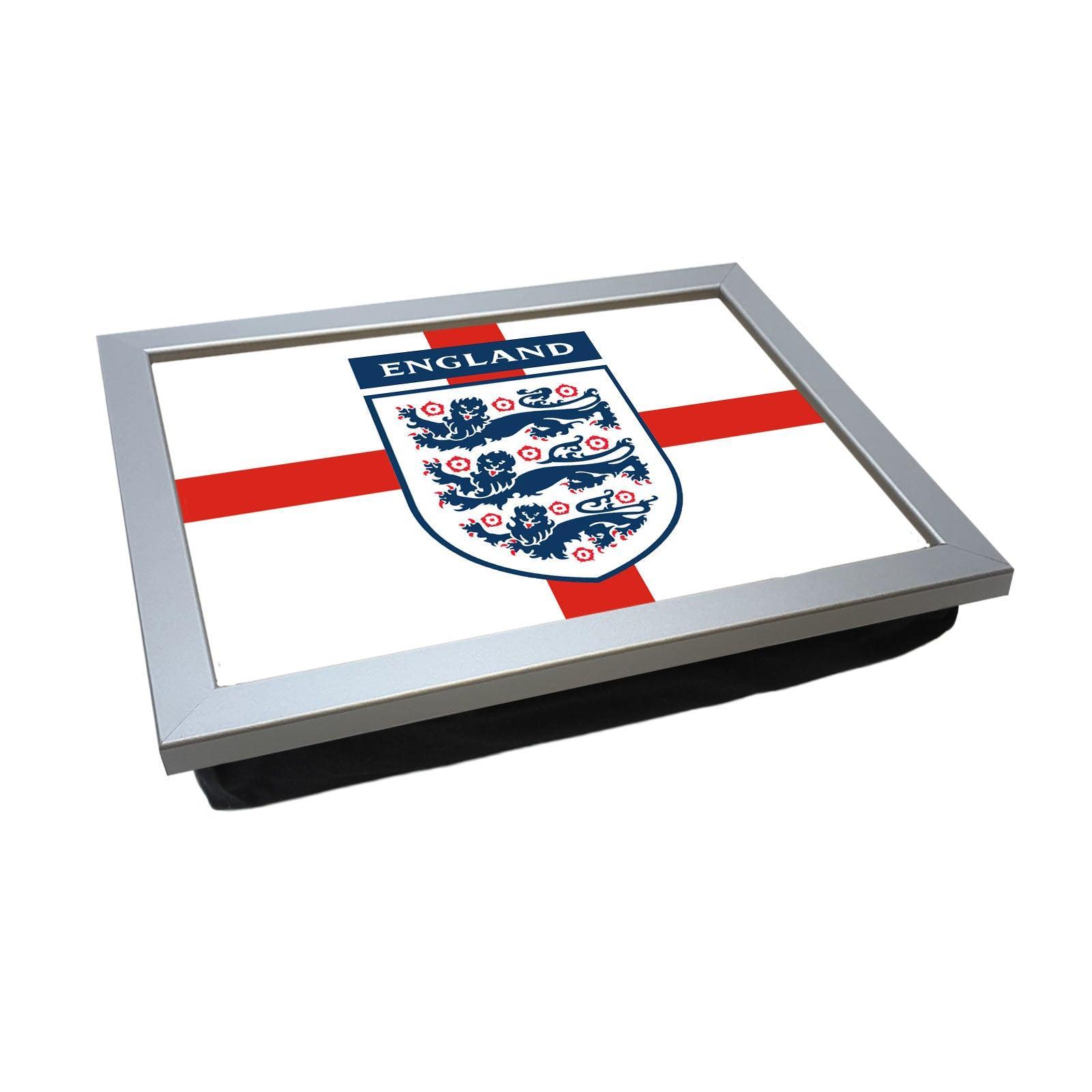 Three Lions England Flag Lap Tray - L0230 - Yoosh