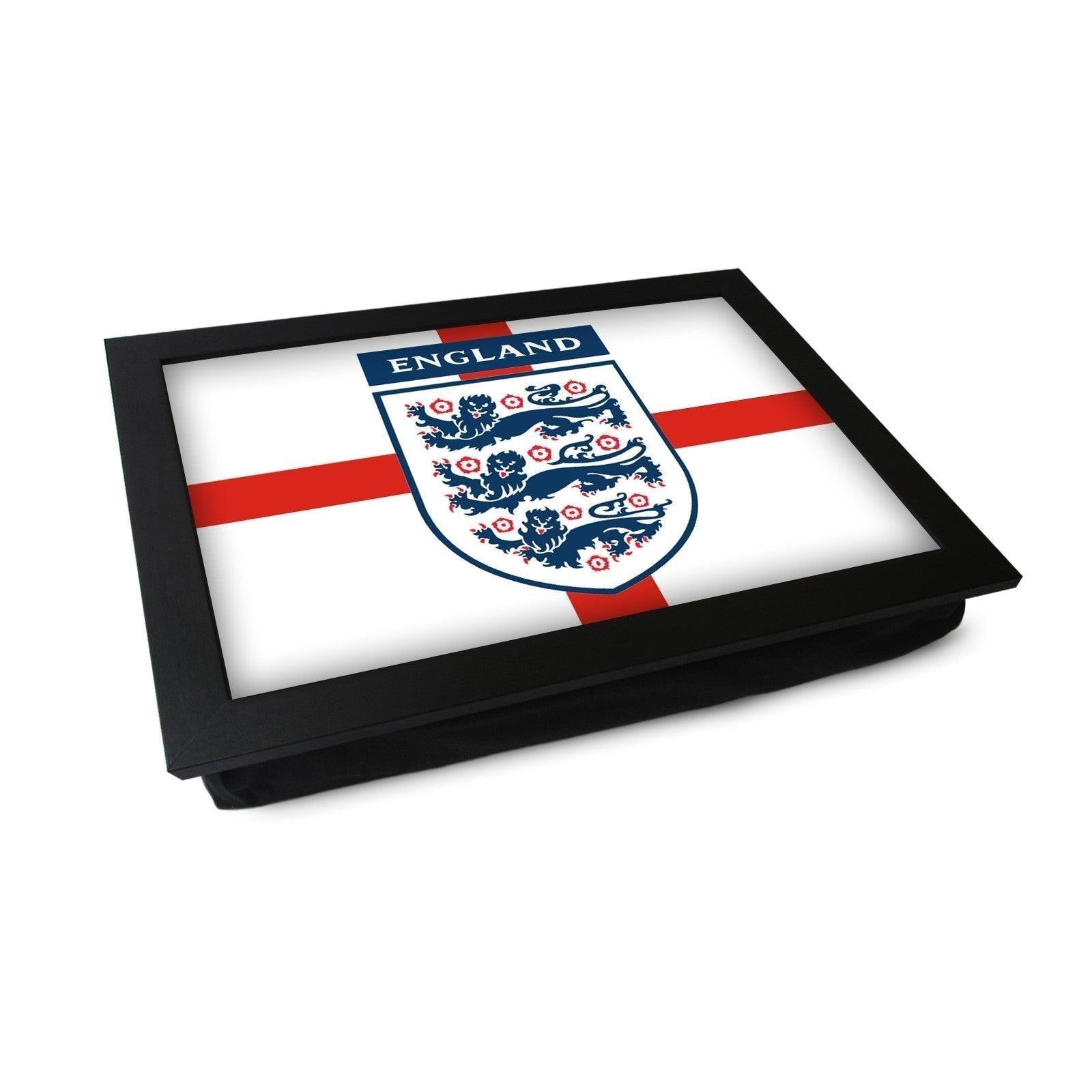 Three Lions England Flag Lap Tray - L0230 Personalised Lap Trays