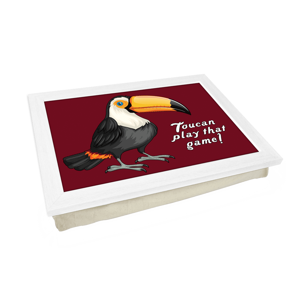 Toucan Play That Game Lap Tray - L617 - Cushioned Lap Trays by Yoosh