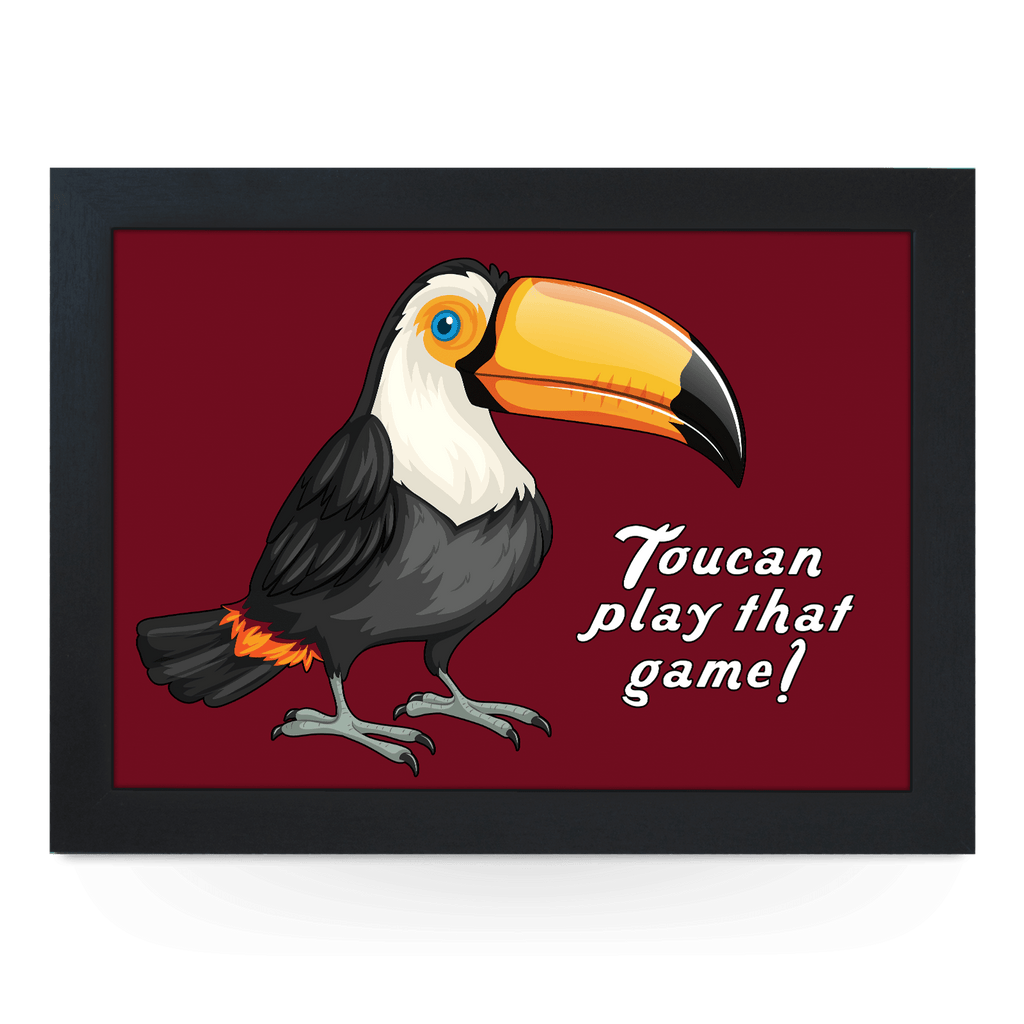 Toucan Play That Game Lap Tray - L617 - Cushioned Lap Trays by Yoosh