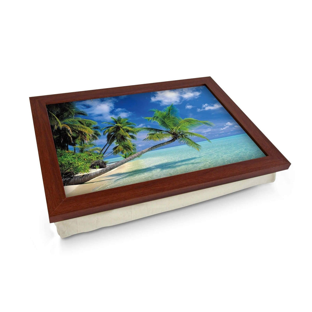 Tropical Beach Lap Tray - L0396 Personalised Lap Trays