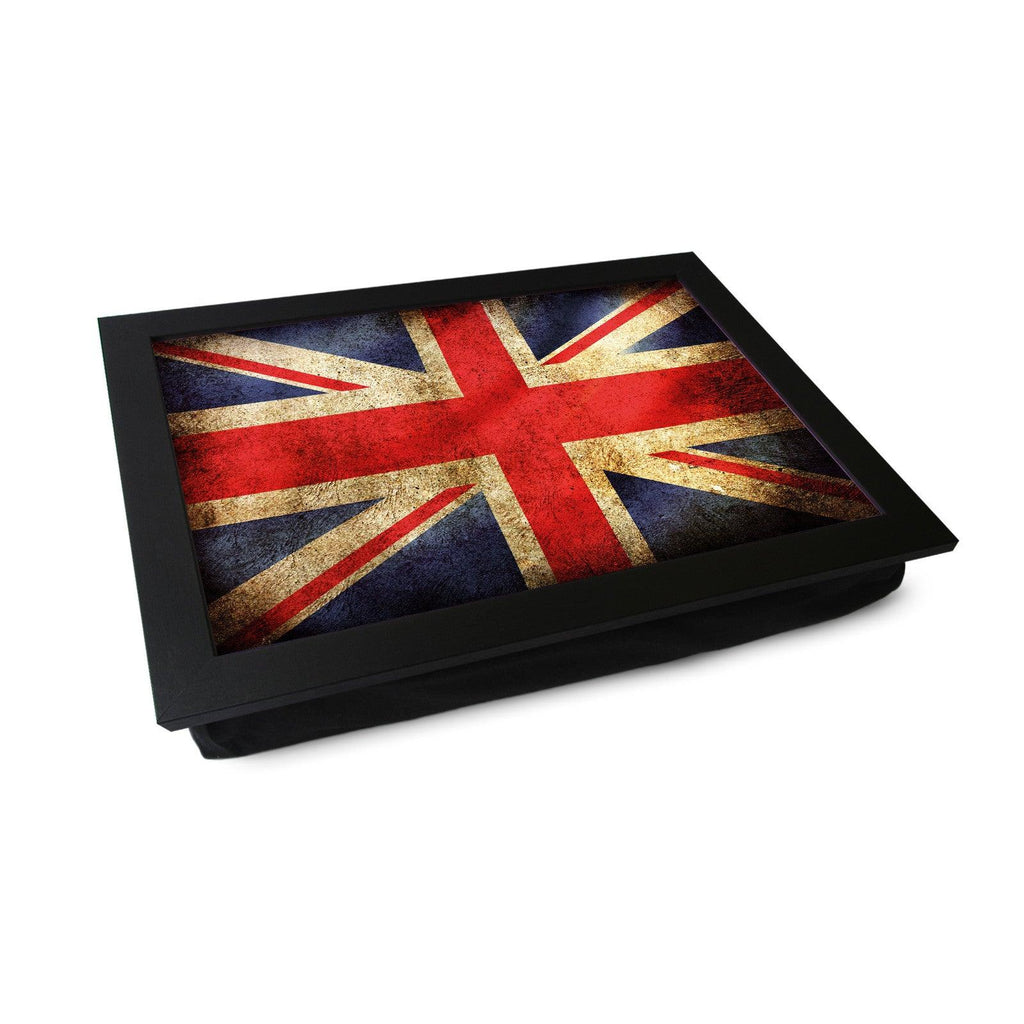 Union Jack Flag Grunge Lap Tray - L0241 Personalised Lap Trays