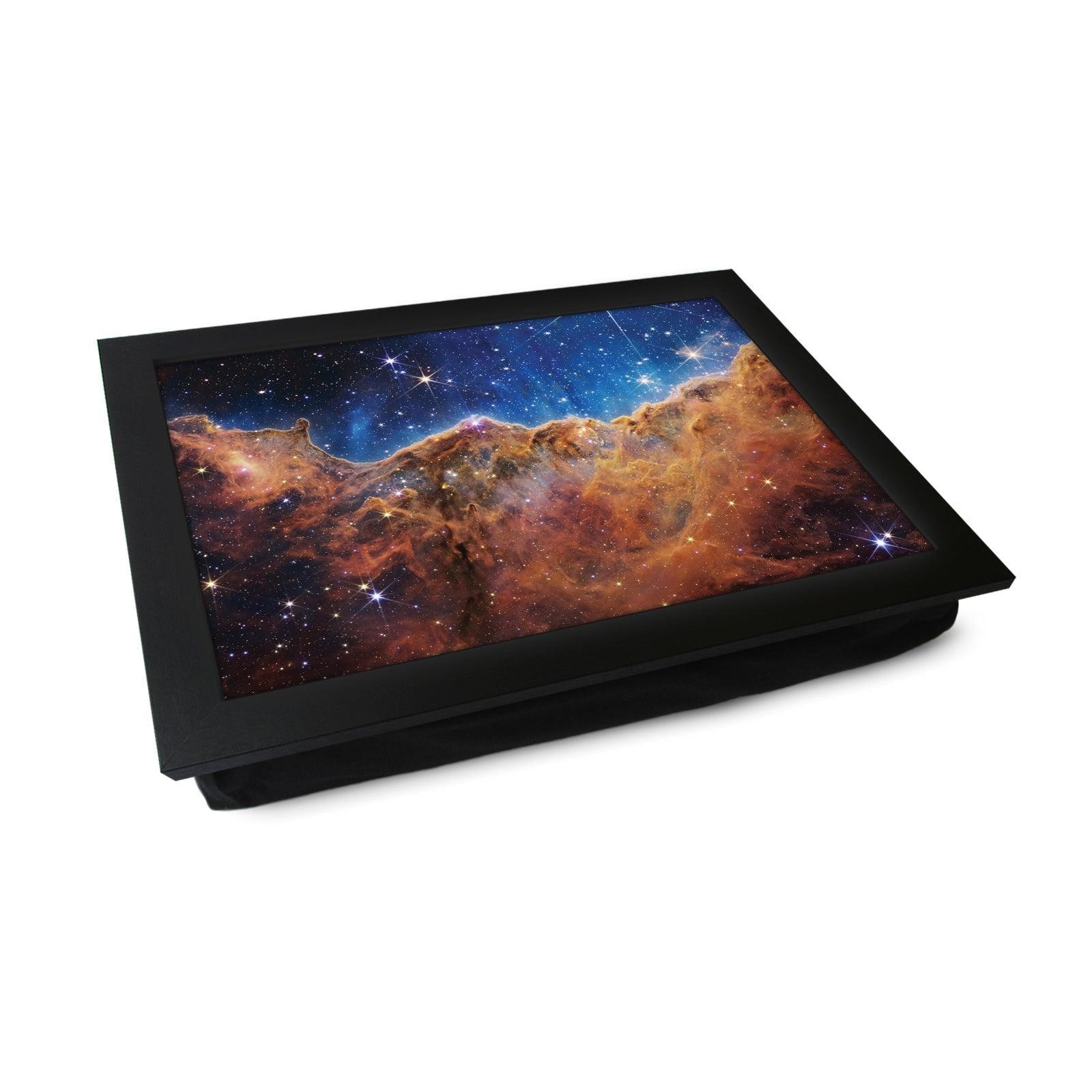 Webb Telescope Cosmic Cliffs Lap Tray - L965 - Cushioned Lap Trays by Yoosh