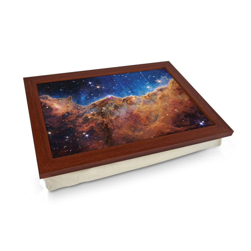 Webb Telescope Cosmic Cliffs Lap Tray - L965 - Cushioned Lap Trays by Yoosh