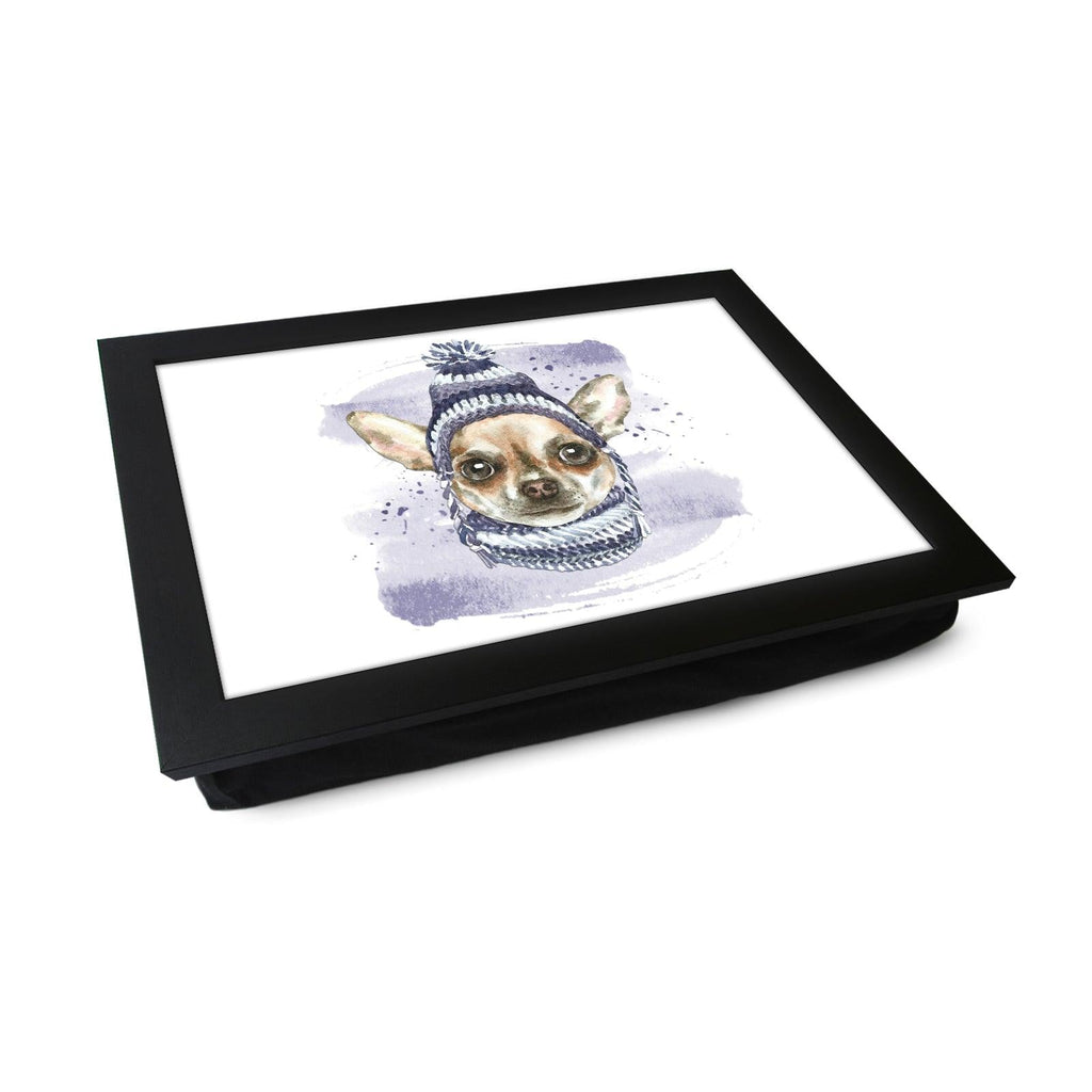 Winter Pup Lap Tray - L605 Personalised Lap Trays