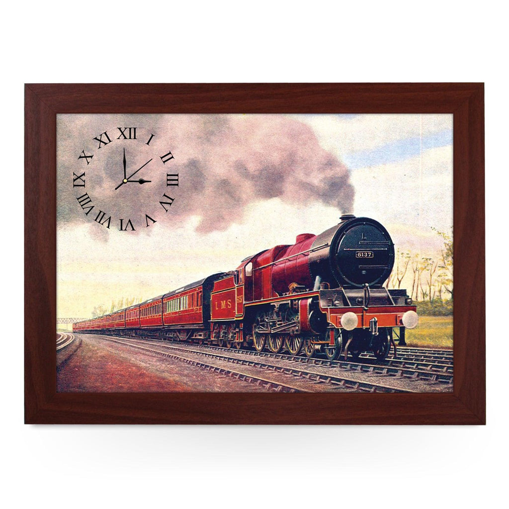 Wooden Picture Frame Clock. CL118 Royal Scotsman 1928 Train Yoosh