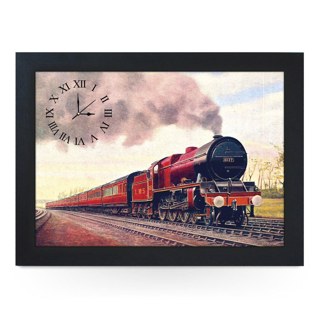 Wooden Picture Frame Clock. CL118 Royal Scotsman 1928 Train Yoosh