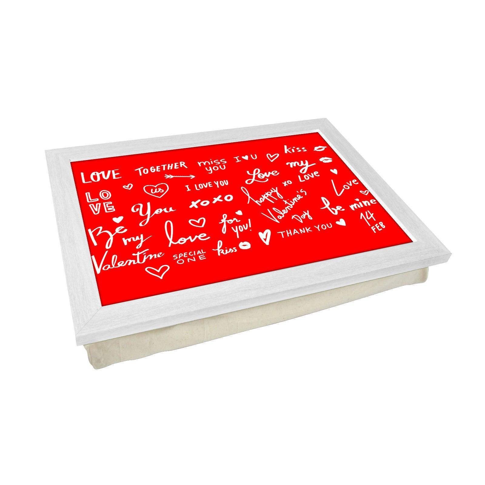 Words Of Love Lap Tray - L0852 Personalised Lap Trays