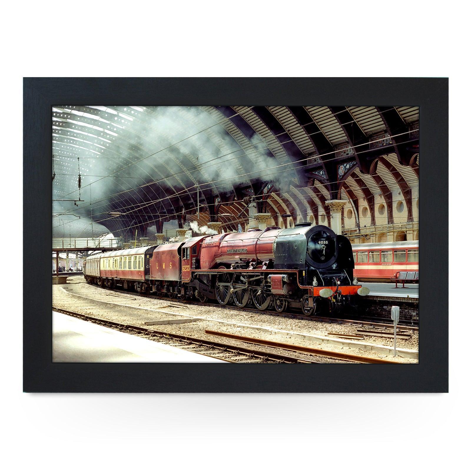 York Station Train Lap Tray - JFS00031 Personalised Lap Trays
