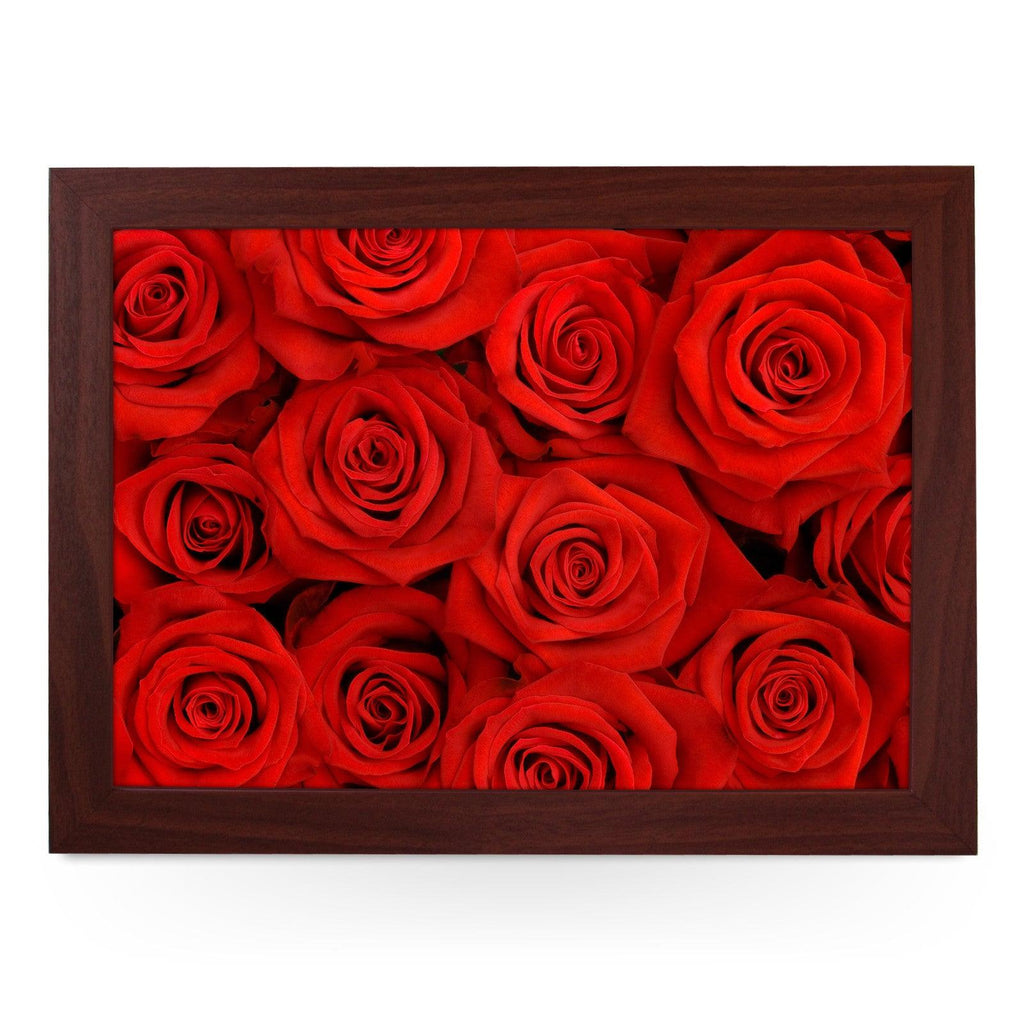 Red Roses Lap Tray - L0460 Personalised Lap Trays