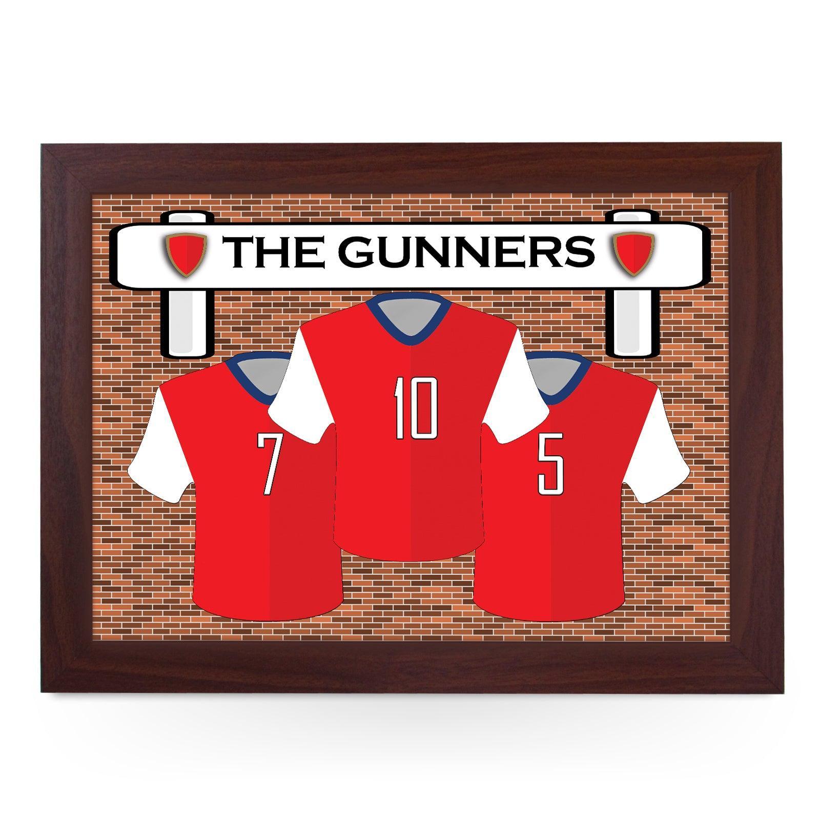 Arsenal Fc 'The Gunners' Lap Tray - L909 Personalised Lap Trays
