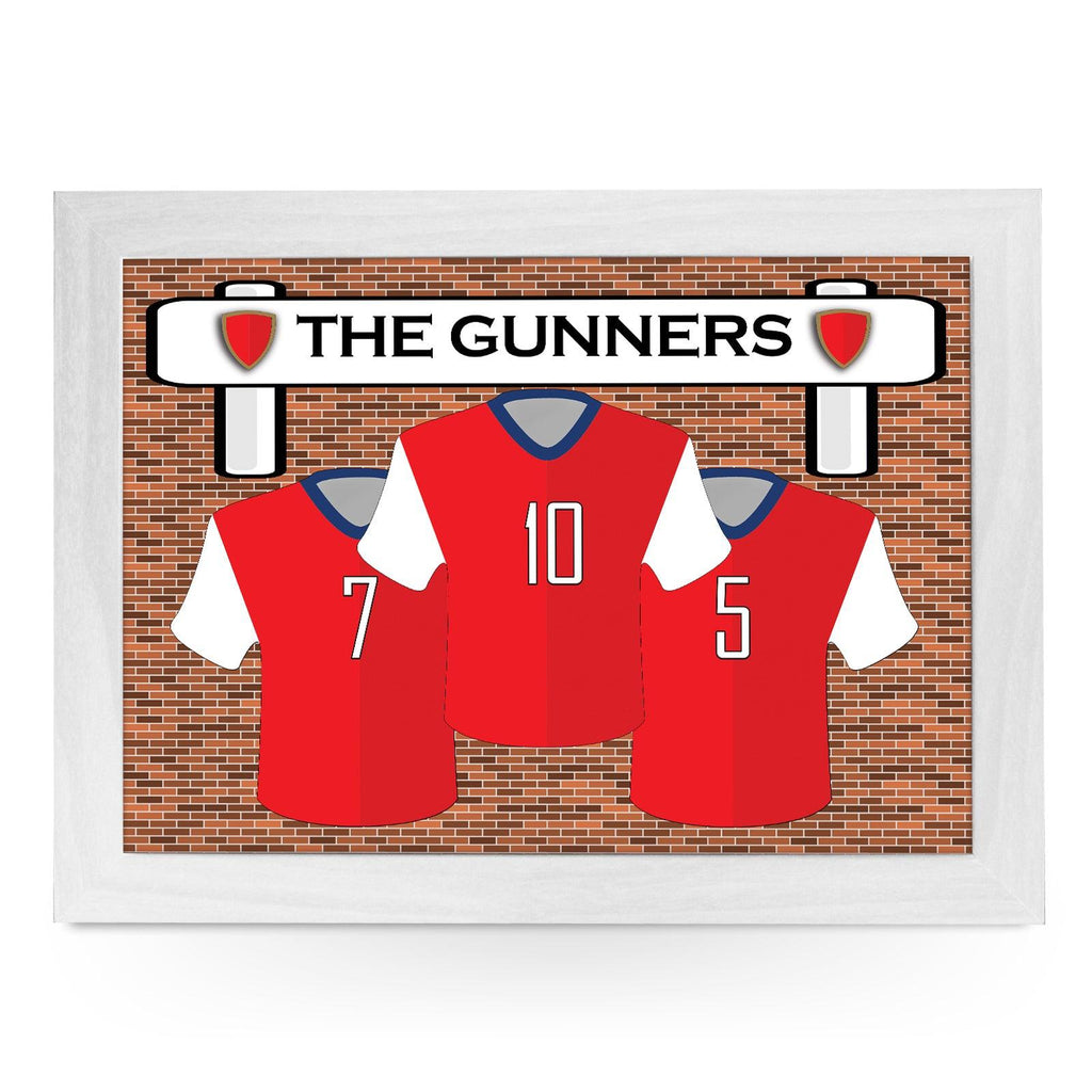 Arsenal Fc 'The Gunners' Lap Tray - L909 Personalised Lap Trays