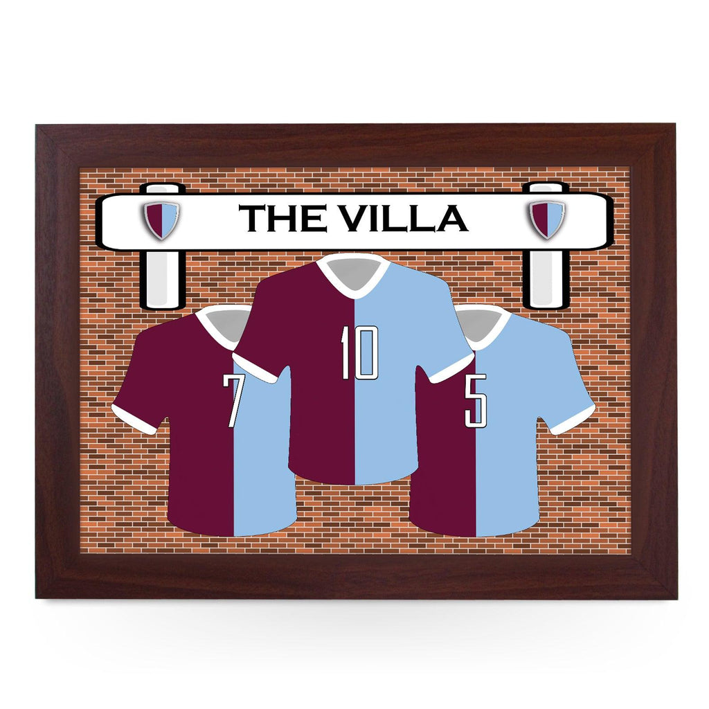 Aston Villa 'The Villa' Lap Tray - Cushioned Lap Trays by Yoosh